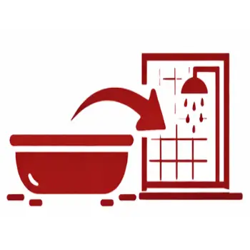 Tub to Shower Conversions